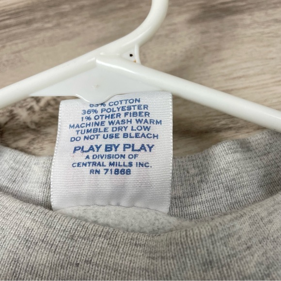 1993 Popeye Sailor Man Brutus Football Sweatshirt Play By Play Md TM Hearst KFS - Picture 6 of 10